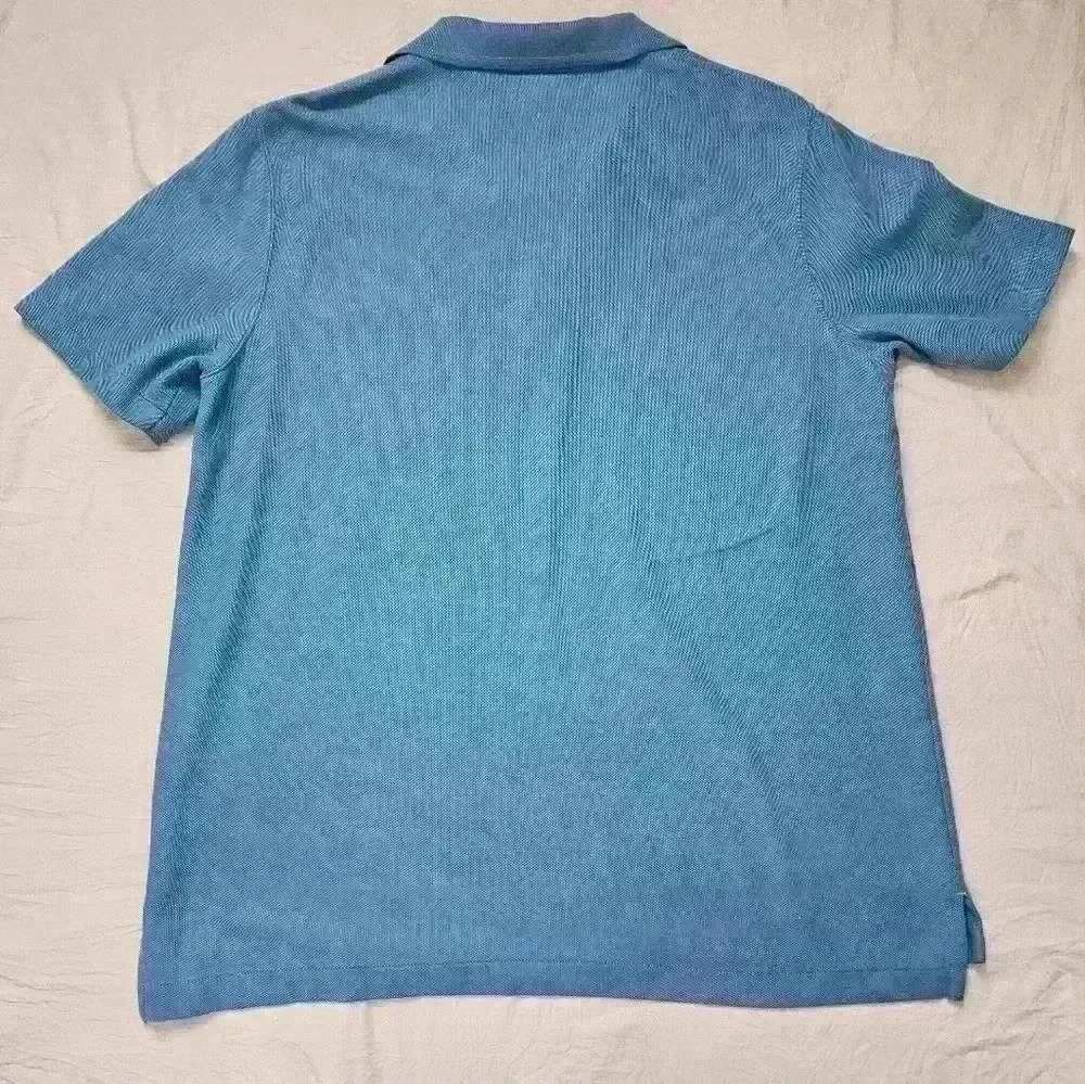 L.L Bean Men's Premium Double L Polo, Hemmed Short-Sleeve - Picture 3 of 3